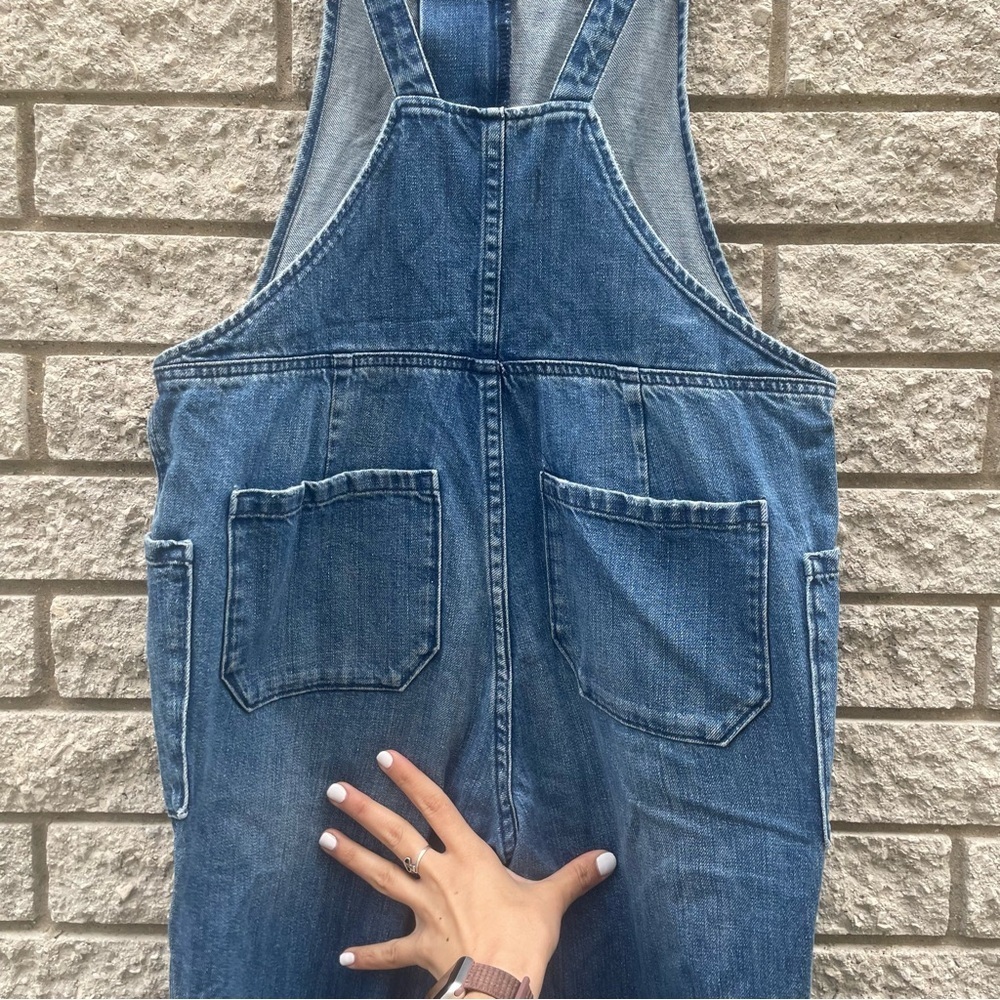 Madewell Women's Denim Dungaree Overalls Size Small - Picture 9 of 11
